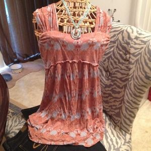 Reserved ❤❤❤❤Cute tunic/ dress by Anthropologie!