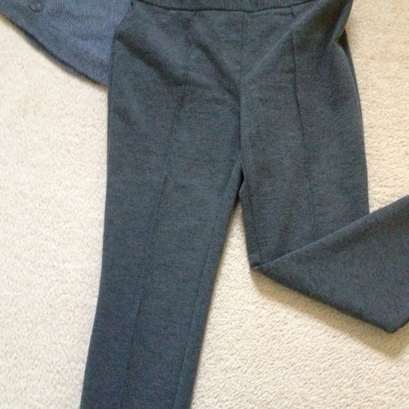 Reserved Grey stretch pants