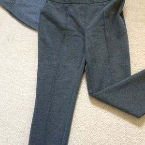Reserved Grey stretch pants