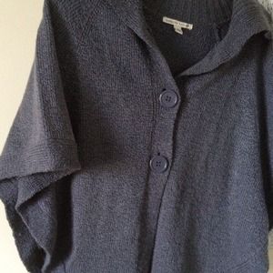 Sold-Grey sweater cape