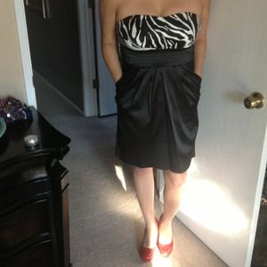 Cocktail dress & ruffle top bundle 💋