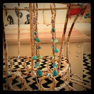 Express Turquoise Bead Earrings