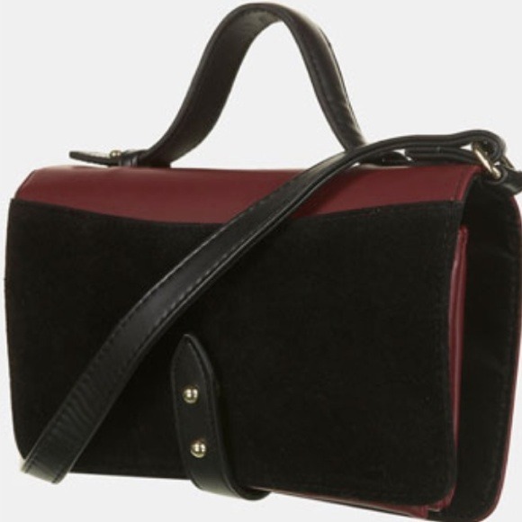 Topshop Handbags - Topshop Stud Detail Crossbody Bag