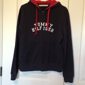 Tommy Hilfiger zip front hoodie