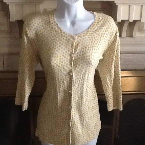 Merona Mustard Yellow XL cardigan