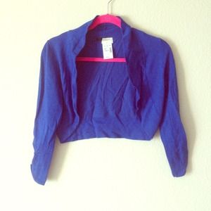 Maurice's royal blue sweater. Size M