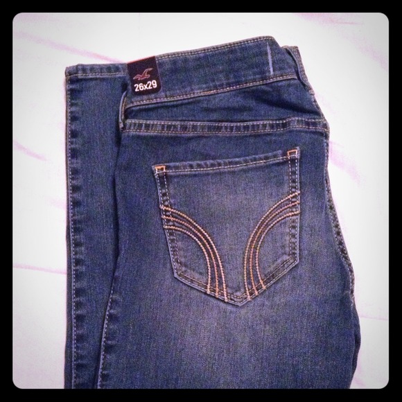 Hollister Light Wash Jeggings size:3