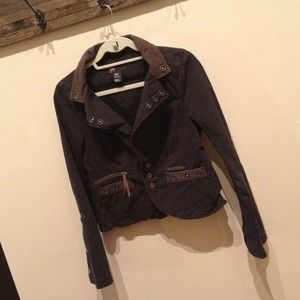 Diesel cotton jacket with canvas color - M