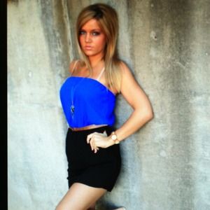 Strapless dress
