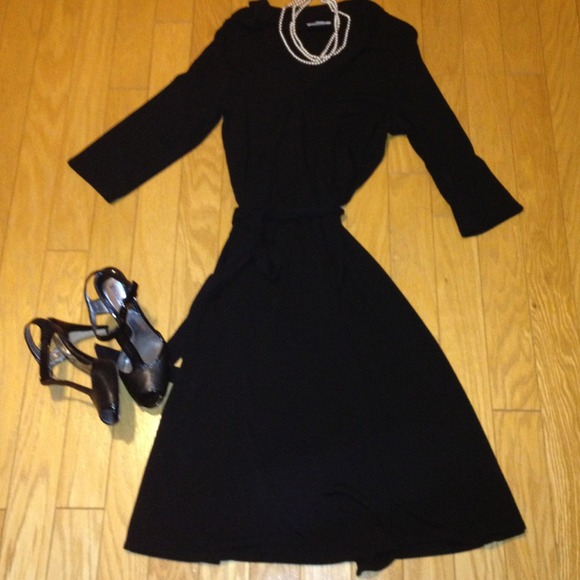 ⬇Reduced⬇Black wrap dress