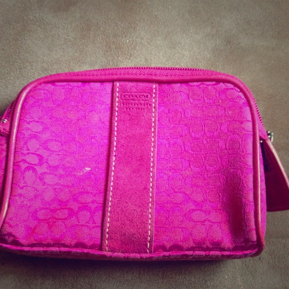 Coach make up bag