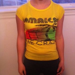 Yellow Jamaican Tshirt