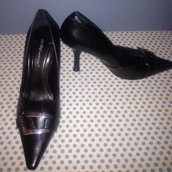 Bcbg generation heels size 7 black