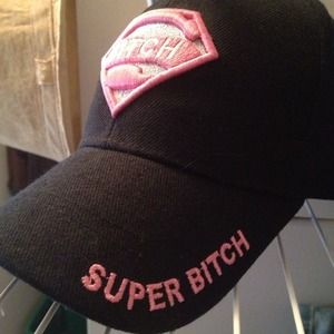 Super bitch super woman hat