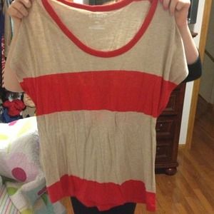 Tshirt striped baggy