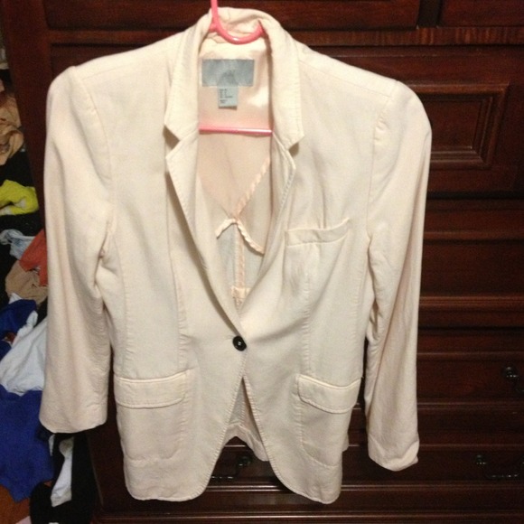 Pink oversized blazer