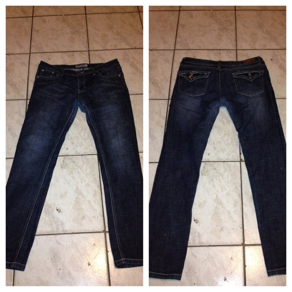 🎀Blue Skinny Jeans & Grey Skinny Jesns Bundle🎀