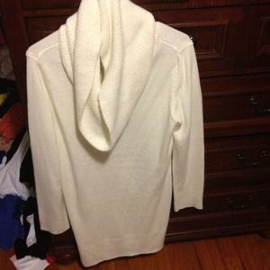 sweater dress color off white