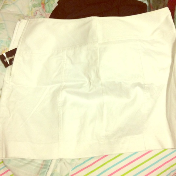 white skirt