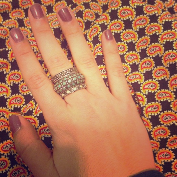 💥SOLD💥Lucky Brand stackable rings. Size 7.