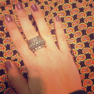 💥SOLD💥Lucky Brand stackable rings. Size 7.