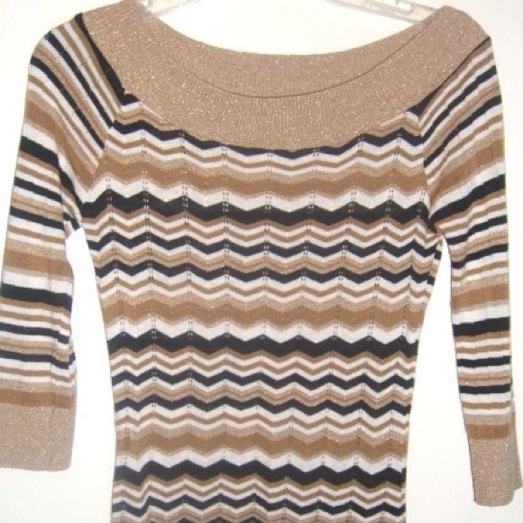 Gold, white, blk top