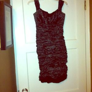 Nichole Miller black cocktail dress