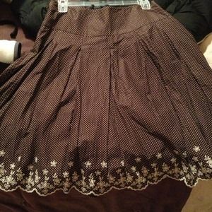 *REDUCED* dark brown Kenar skirt