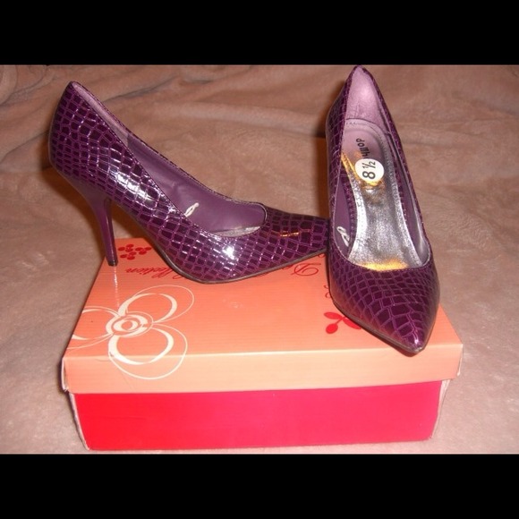 Purple heels