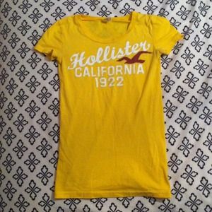 Yellow Hollister Tee
