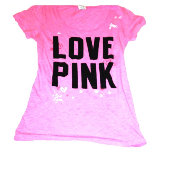 ⛔SOLD⛔Love pink Pajama shirt Victoria Secret