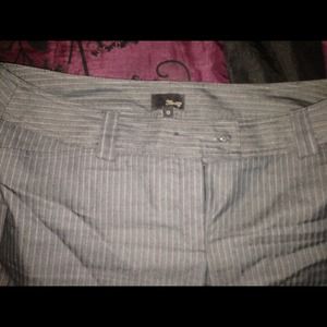 Grey with Pink Strips Pants