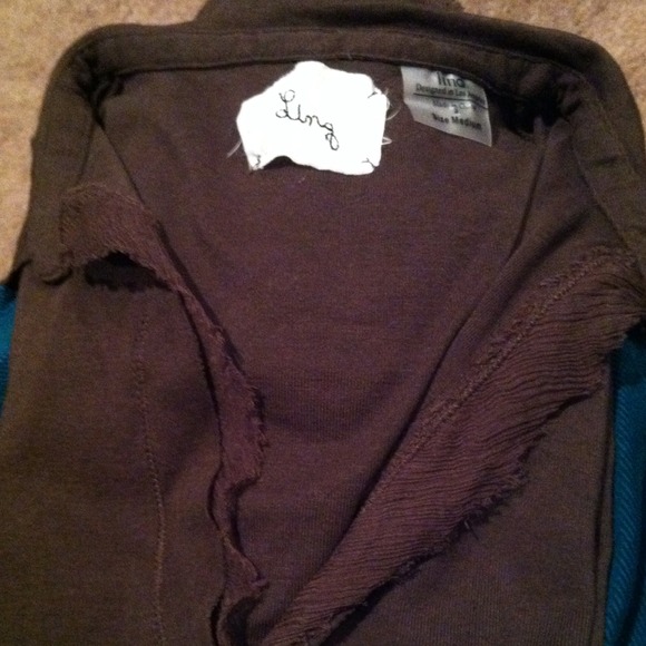 LinQ brown tee - Picture 2 of 3