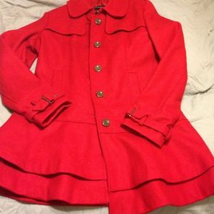 Red coat from Victoria secret size large