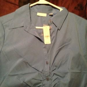 Ny &C short sleeve Blue Shirt