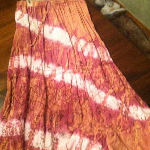 Long hippy skirt