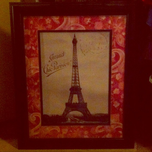 Paris picture frame 27x33