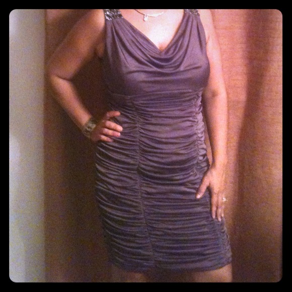 Brown dress
