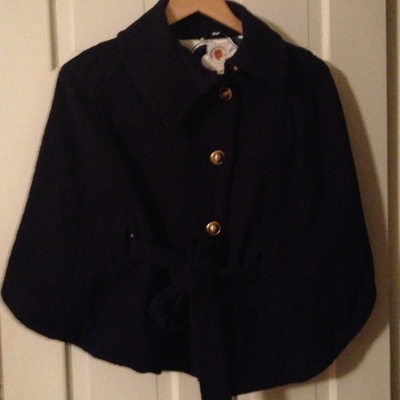 Vintage Style Navy Coat