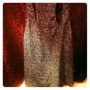 Black and white multicolored summer tank