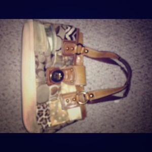 Coach patchwork purse