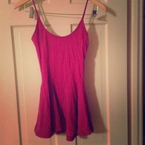 Free People magenta tunic