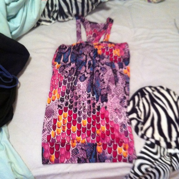 long shirt or short dress.