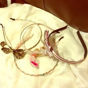 REDUCED!! 4 Headbands