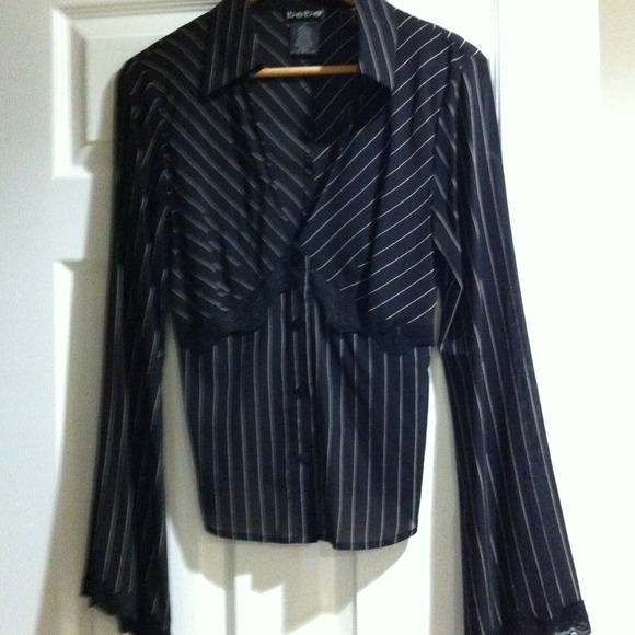 BeBe striped dress shirt