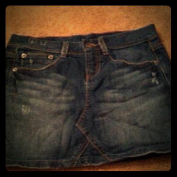 Jean skirt