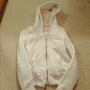 Beige Abercrombie jacket