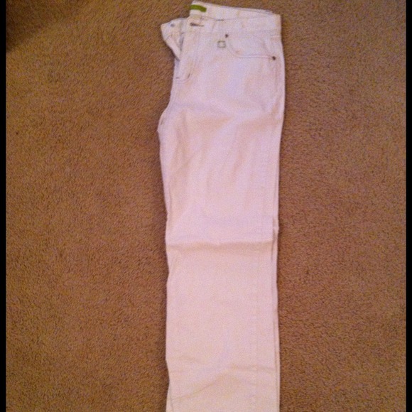 White Ingrid Olsen jeans sz 10