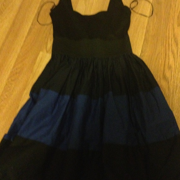 Blue/ black dress - Picture 3 of 3
