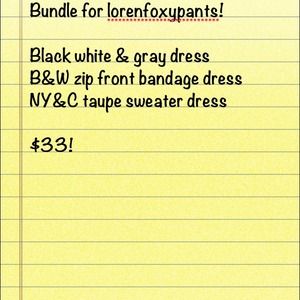 Bundle for lorenfoxypants!